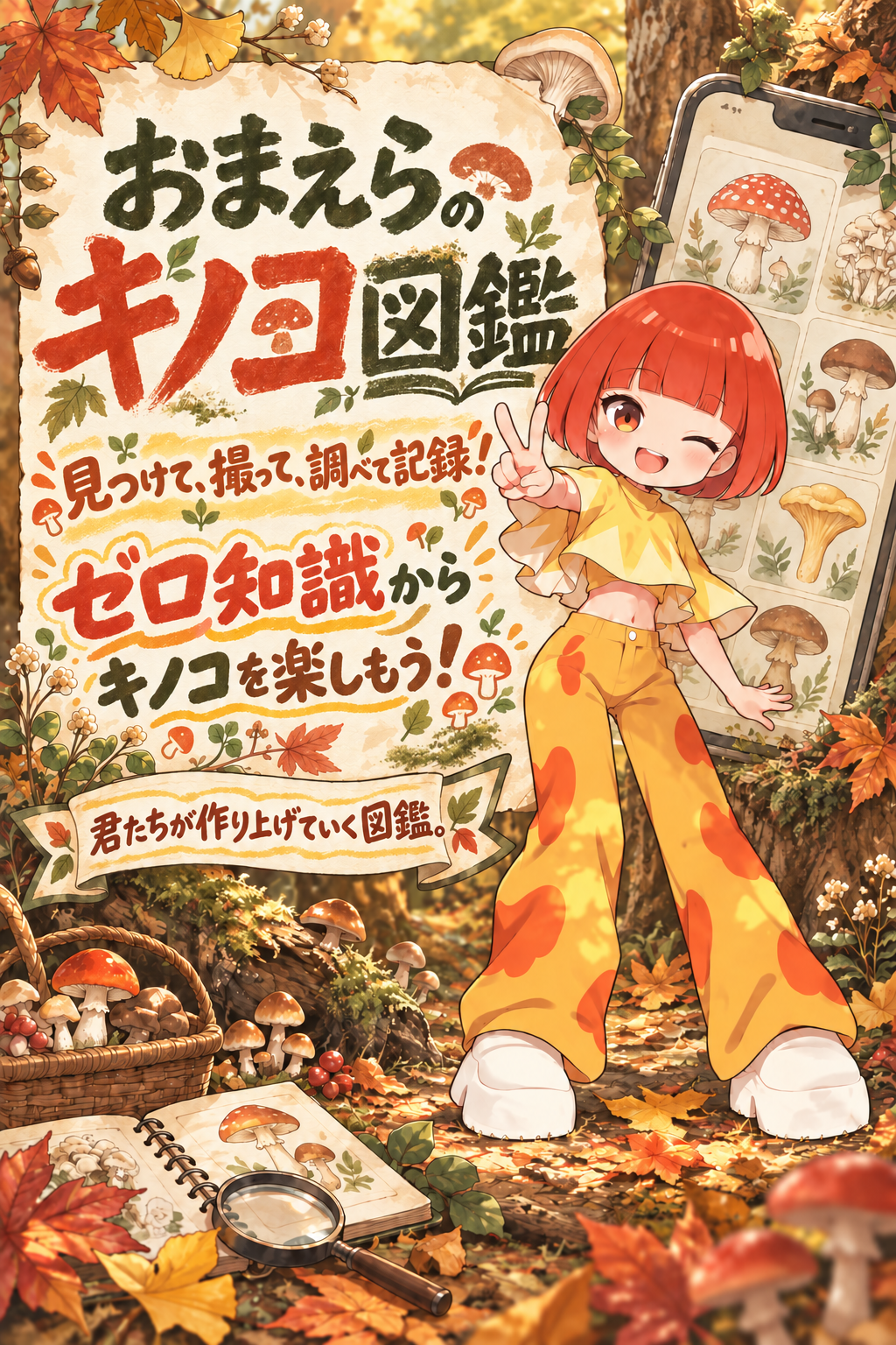 おまえらのキノコ図鑑の概要